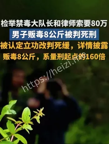 贩毒案改判死缓