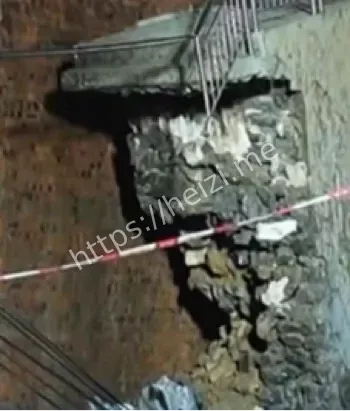 南宁北大桥邕江护堤坍塌