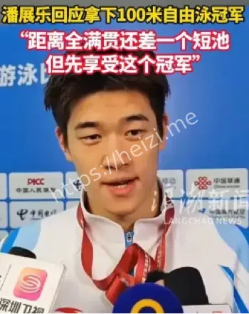 潘展乐全运会男子100米自由泳金牌